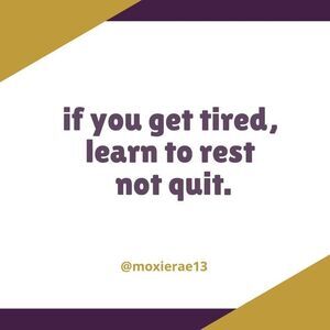 No quitting allowed